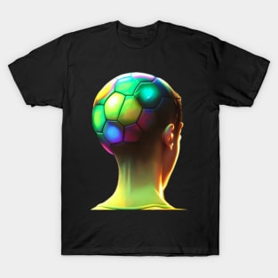 Football Head Neon T-Shirt